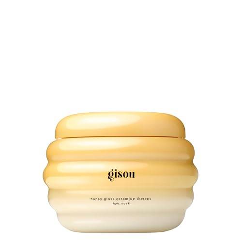 Gisou Honey Gloss Ceramid Therapy Hair Mask Mini – Djup Repair & Hydrering med Mirsalehi Honey, Ceramider & Hyaluronsyra, 2,5 fl oz