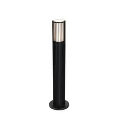 Smart pullert til udendørs brug sort 50 cm IP44 RGBW inkl. Wifi GU10 50mm - Boris