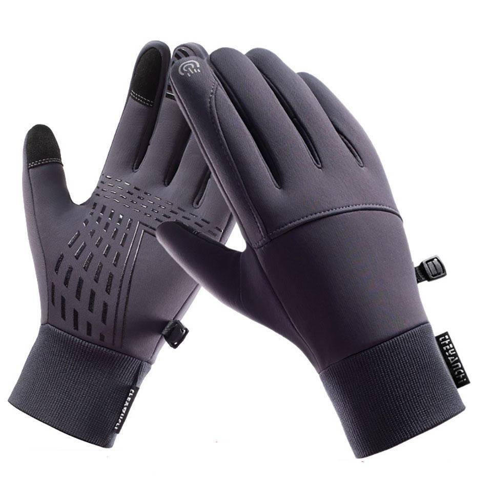 Loogdeel Touch Screen Gloves Winter Warm Windproof Waterproof for Men Women Outdoor Sports Cycling Skiing Fishing M