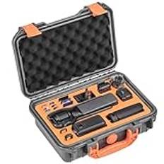 STARTRC OSMO ficka 3 hårt fodral multifunktionell bärbar vattentät hårt fodral för DJI Pocket 3 Creator Combo kameratillbehör, svart, resväska, Svart, Resväska