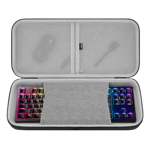 Geekria TKL-tangentbordsfodral, handledsstöd för 87 tangenter, kompakt mekaniskt tangentbord, kompatibelt med Razer Huntsman V2, BlackWidow TE Chroma v2, BlackWidow V3
