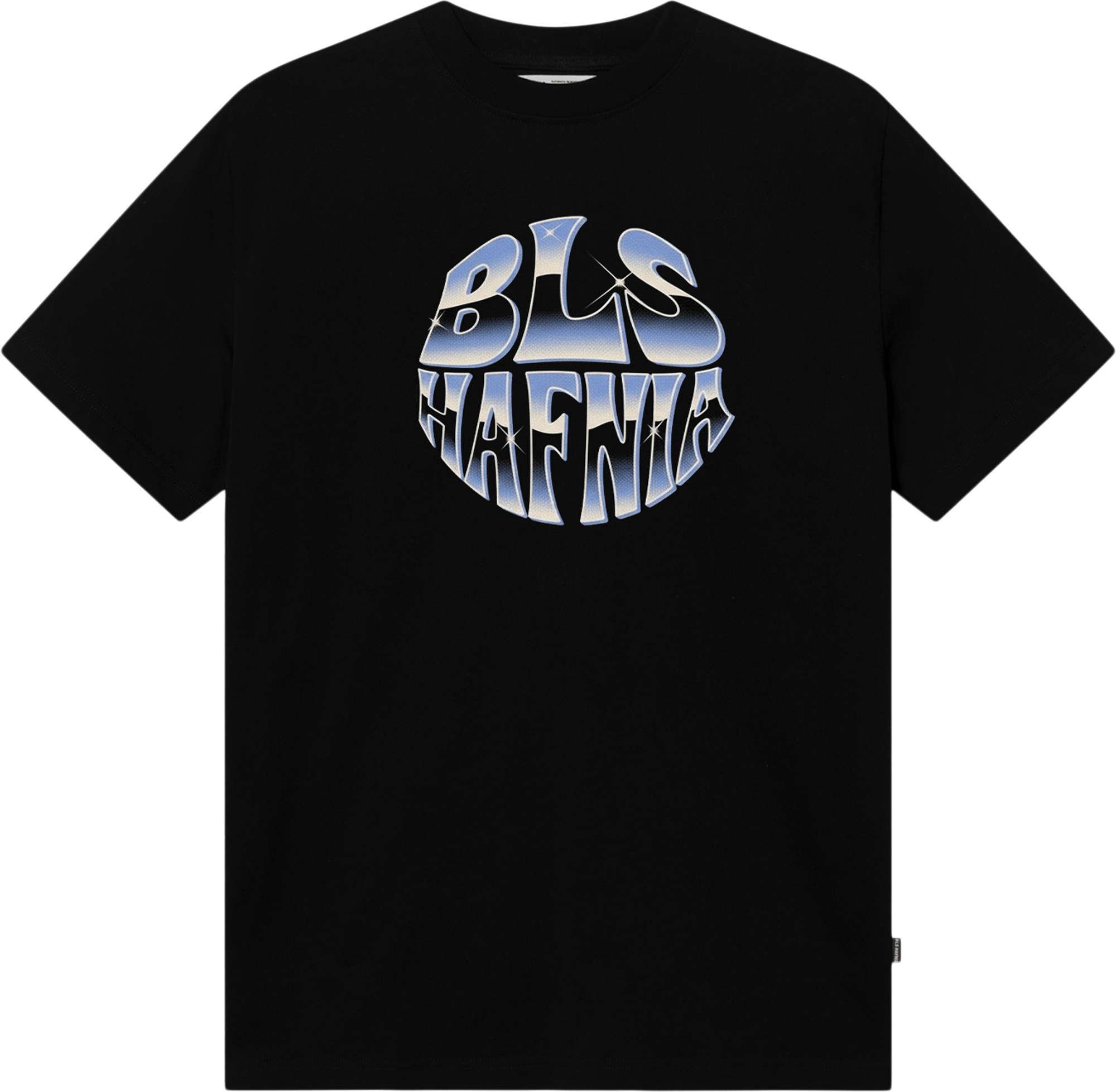 BLS Splash T-shirt Loose fit - Sort - S.