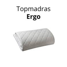 Topmadras Ergo, 65 mm - Flere størrelser - 120 x 200 cm / Grå