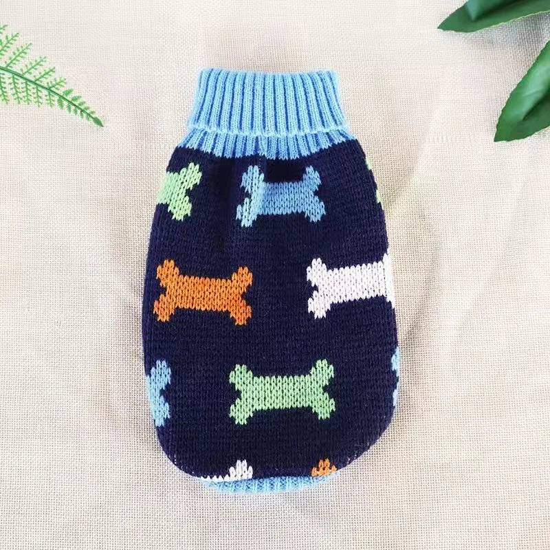 Warm Knit Dog & Cat Sweater - 12 / 16-suit 6-9kg / China Mainland (16-suit 6-9kg)