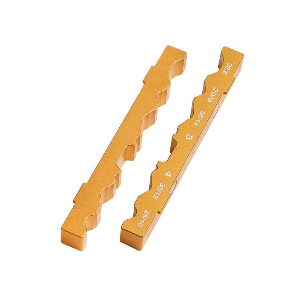 Bike Universal Table Vise Insert Clamp Tool Jaw Vice Bench Multifunctio Fixtures Bike Size Hub MTB Fork Pedal Gold