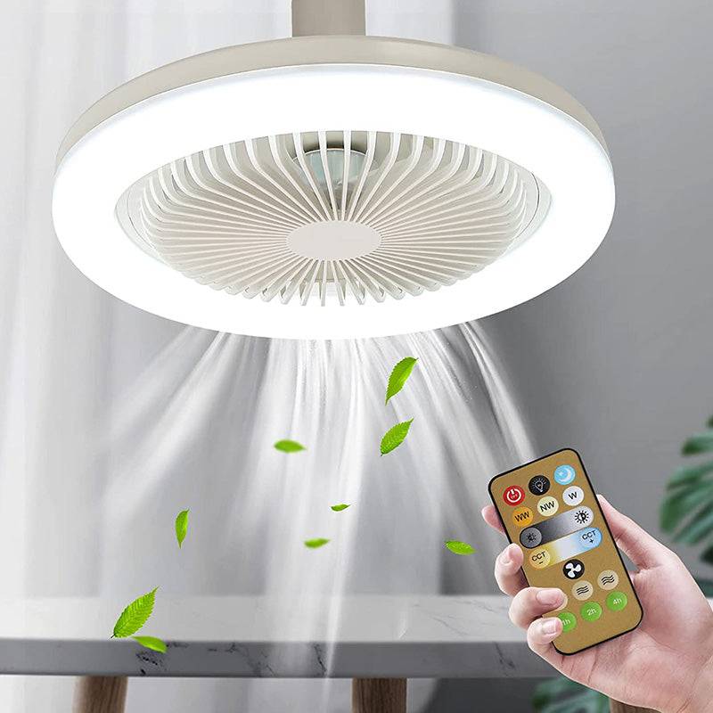 BreezeGlow Fläktlampa – Takfläkt med Fjärrkontroll