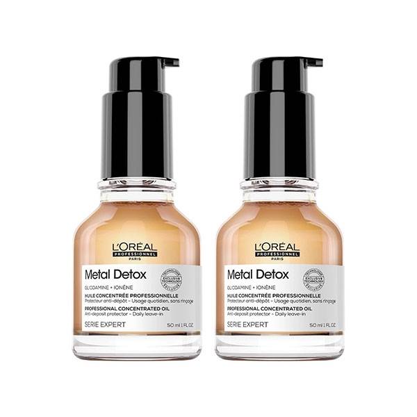 L'Oréal Professionnel Metal DX Concentrated Oil 50ml DUO - Hårolja
