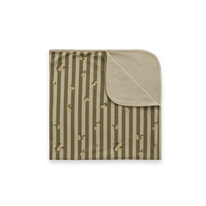 Jersey Blanket - Stripe Prune / 85-x-85-cm