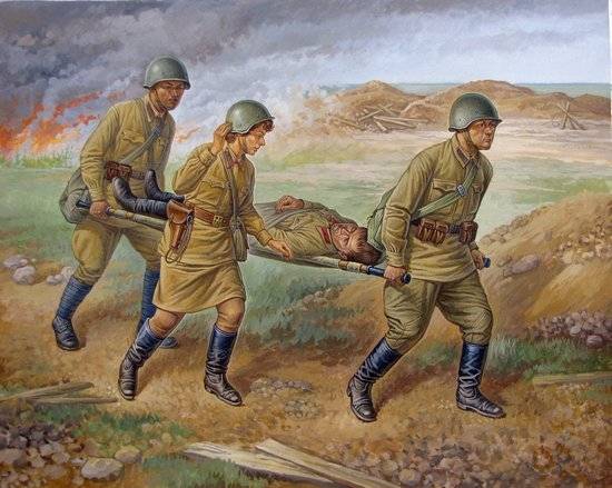 Soviet Medical Personnel 1941-42 - SNAP 1/72