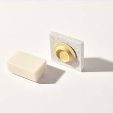 SOAPI magnetisk sæbeholder – af genanvendte fiskenet (flere varianter) - Gul
