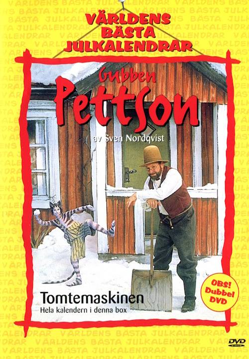 DVD - Gubben Pettson: Tomtemaskinen (Julkalender 1993) (2-disc) (Beg)