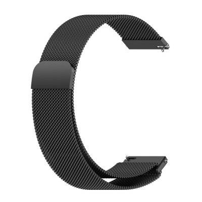 Milanese Loop Armband Garmin Vivoactive 4 Svart