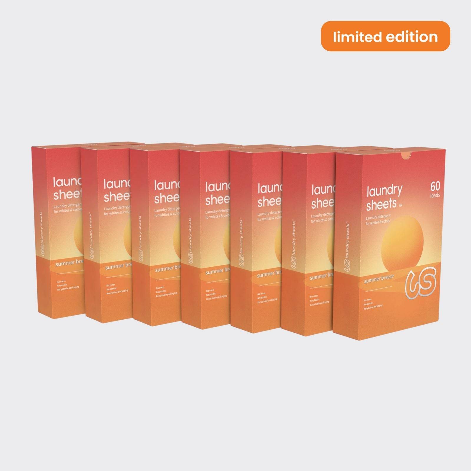 Laundry Sheets - 60 Loads - Summer Breeze / 6-Pack [10% off]