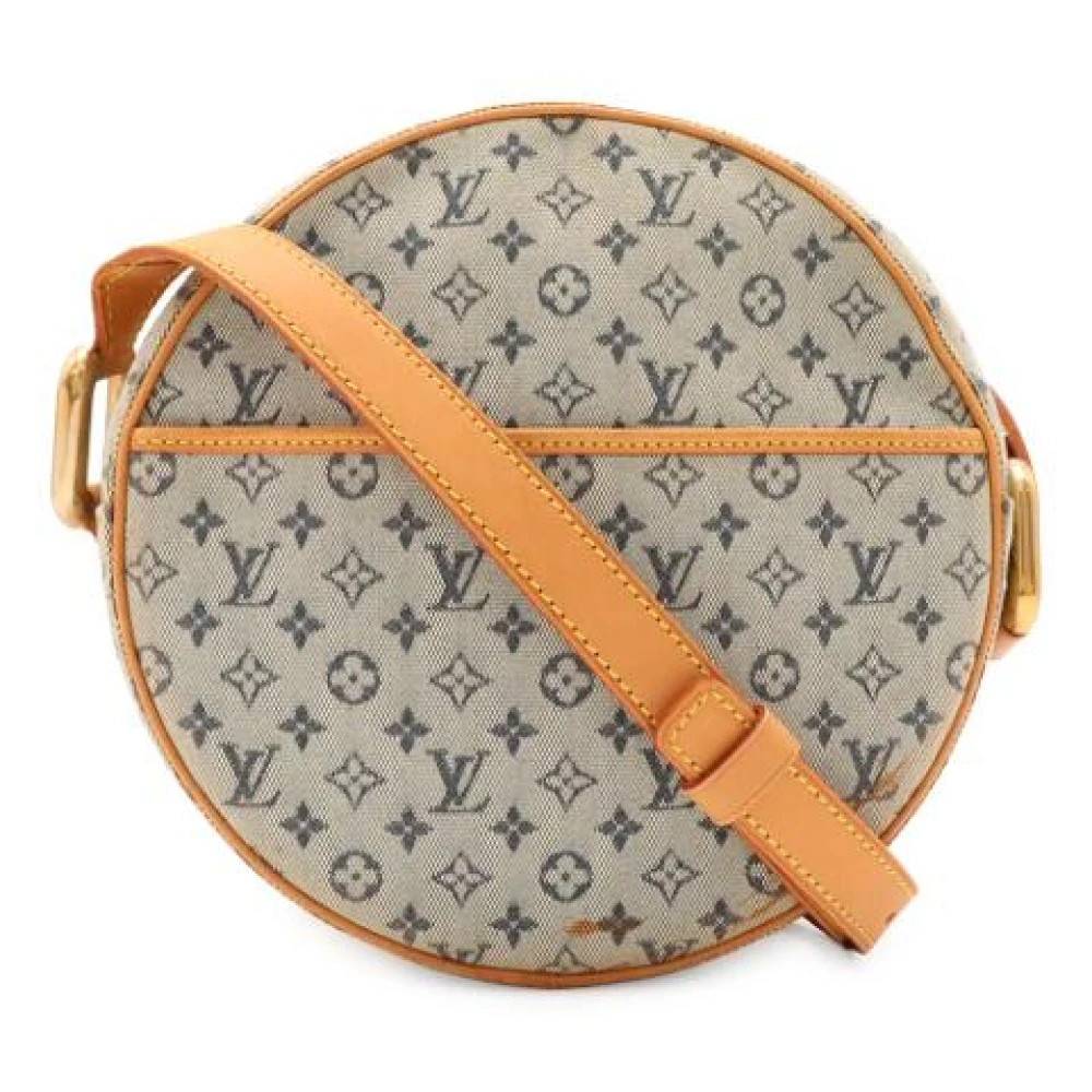 Louis Vuitton Vintage Pre-owned Pochette Skuldertaske - Vintage - Dame - Blå - ONE SIZE - Uld