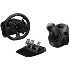 Logitech G923 Xbox Series X|S/Xbox One/PC steering wheel (941-000158) + Shifter G29, G920 Driving Force (941-000130)