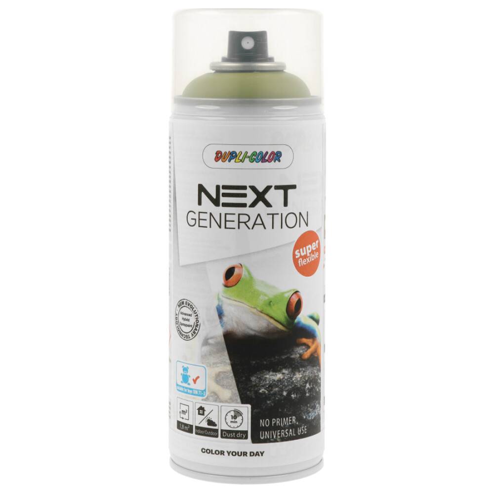 SPRAYFÄRG DUPLI-COLOR NEXT MISTLETOE GREEN BLANK MÖRKGRÖN 400ML