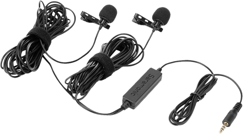 Saramonic LavMic 2m Dual Wired Lavalier Microphone