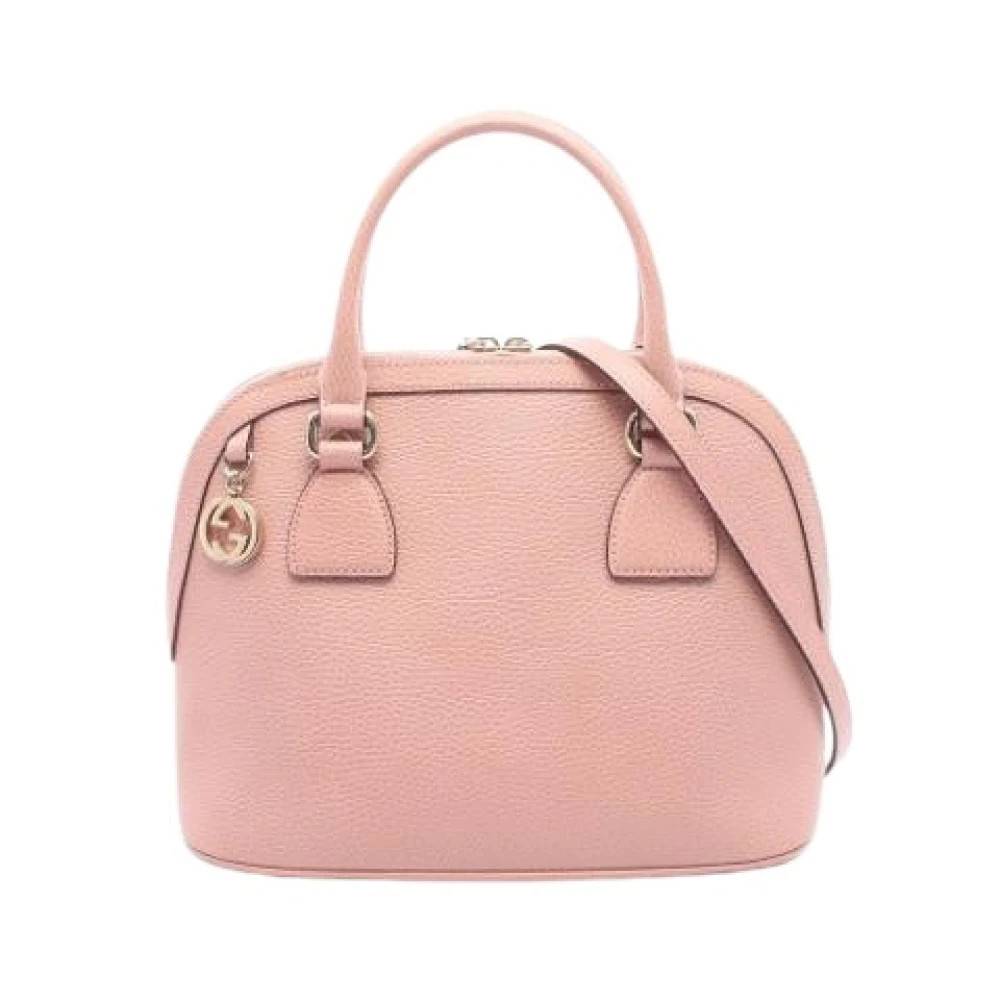 Gucci Vintage Pre-owned Handbag - Vintage - Dame - Lyserød - ONE SIZE - Uld