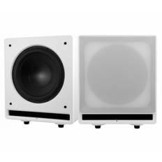 2-pack Dynavoice Challenger CSB-V12 aktiv subwoofer, vit