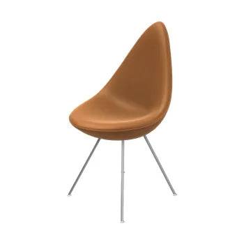 3110 Dråben af Arne Jacobsen Fuldpolstret / Aura læder / Valnød - Jacobsen Plus