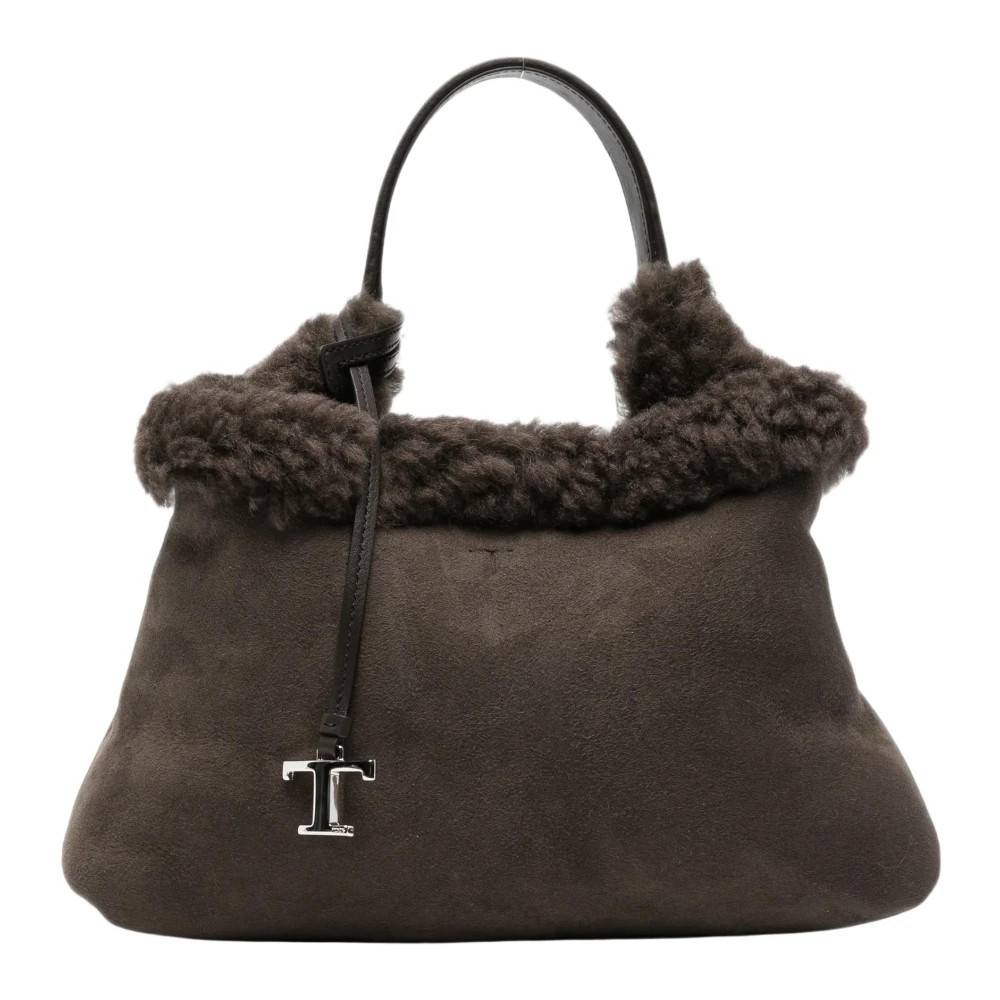 Tod's Skuldertaske - Tasker - Dame - Brun - ONE SIZE - Uld
