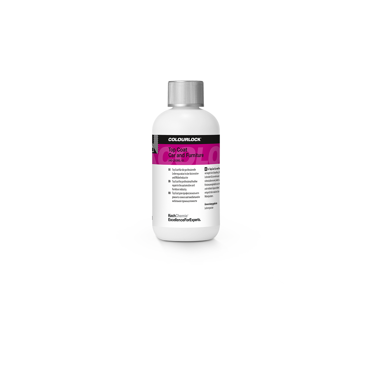 COLOURLOCK "Top Coat" (Car and Funiture) Top Coat for professional leather repair in the automotive and furniture industry - 250ml