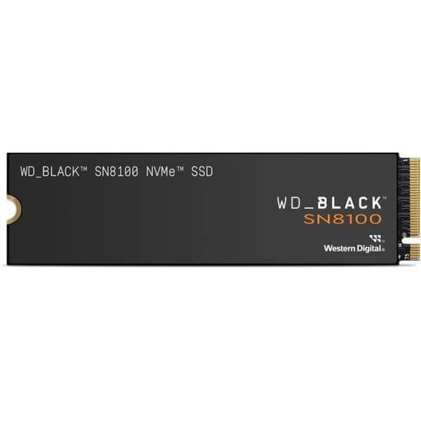 WESTERN DIGITAL - WDS400T1X0M - Intern SSD - Sort - SN8100 - NVMe - 4 TB