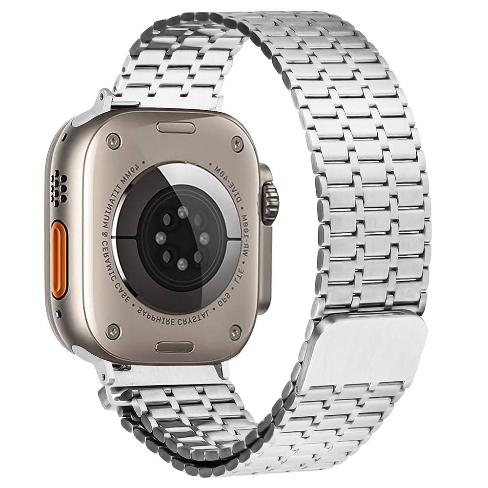 Business Magnetic Armband Apple Watch Series 10 42mm silver