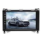 1G 32G Android bilradio för Mercedes Benz A/B klass W169 W245 B160 B170 B180 B200 W639 Vito Viano W906 sprinter 9 tums bilradio med GPS WiFi Mirror Link Bluetooth FM/RDS/SWC backkamera