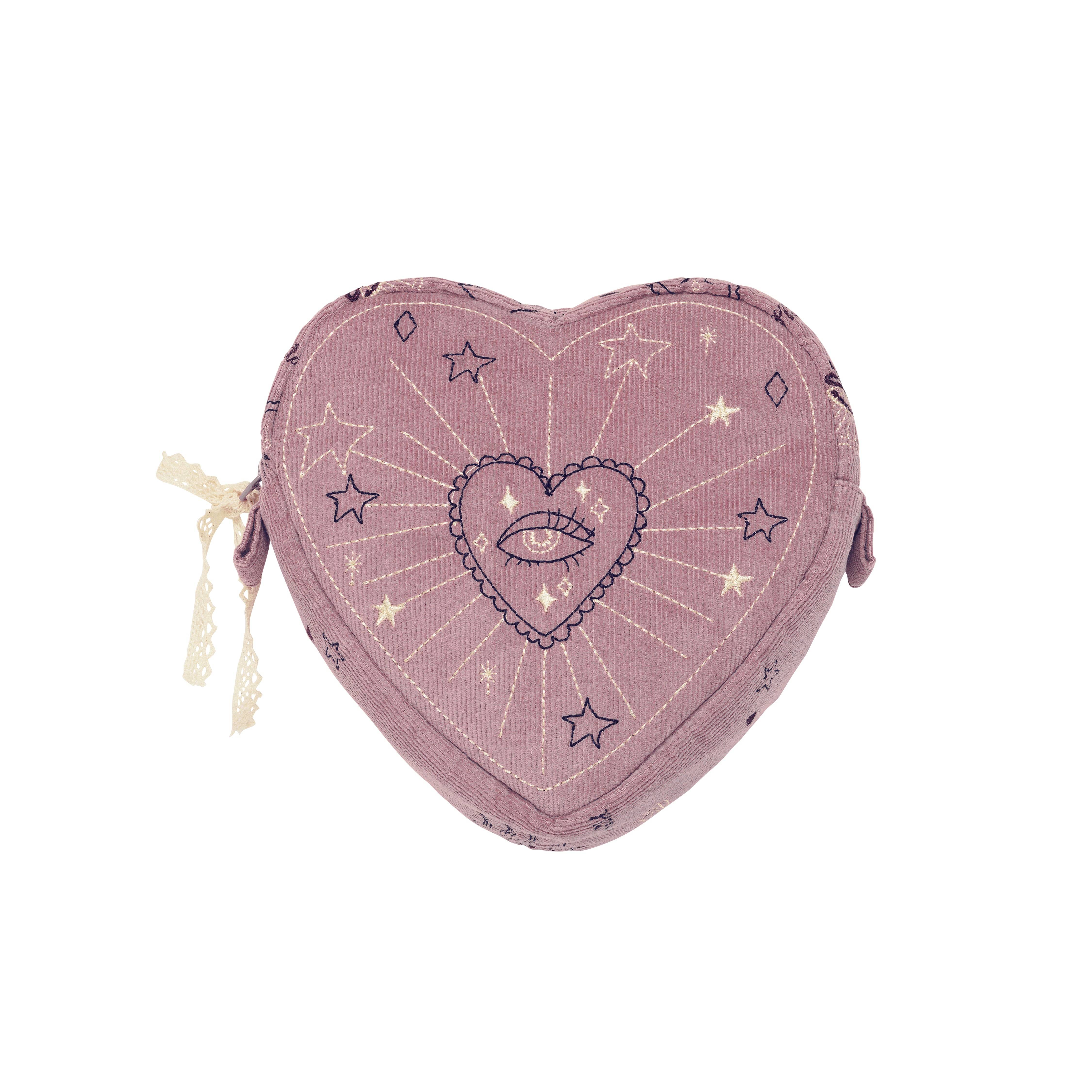 Maanesten - Heart Theatre Magic Makeup Pung - Purple | Plaza.