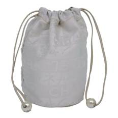 Chanel Vintage Pouch Stl. - Necessär Från Magasin - White (W 14cm x H 22cm x D 15cm)