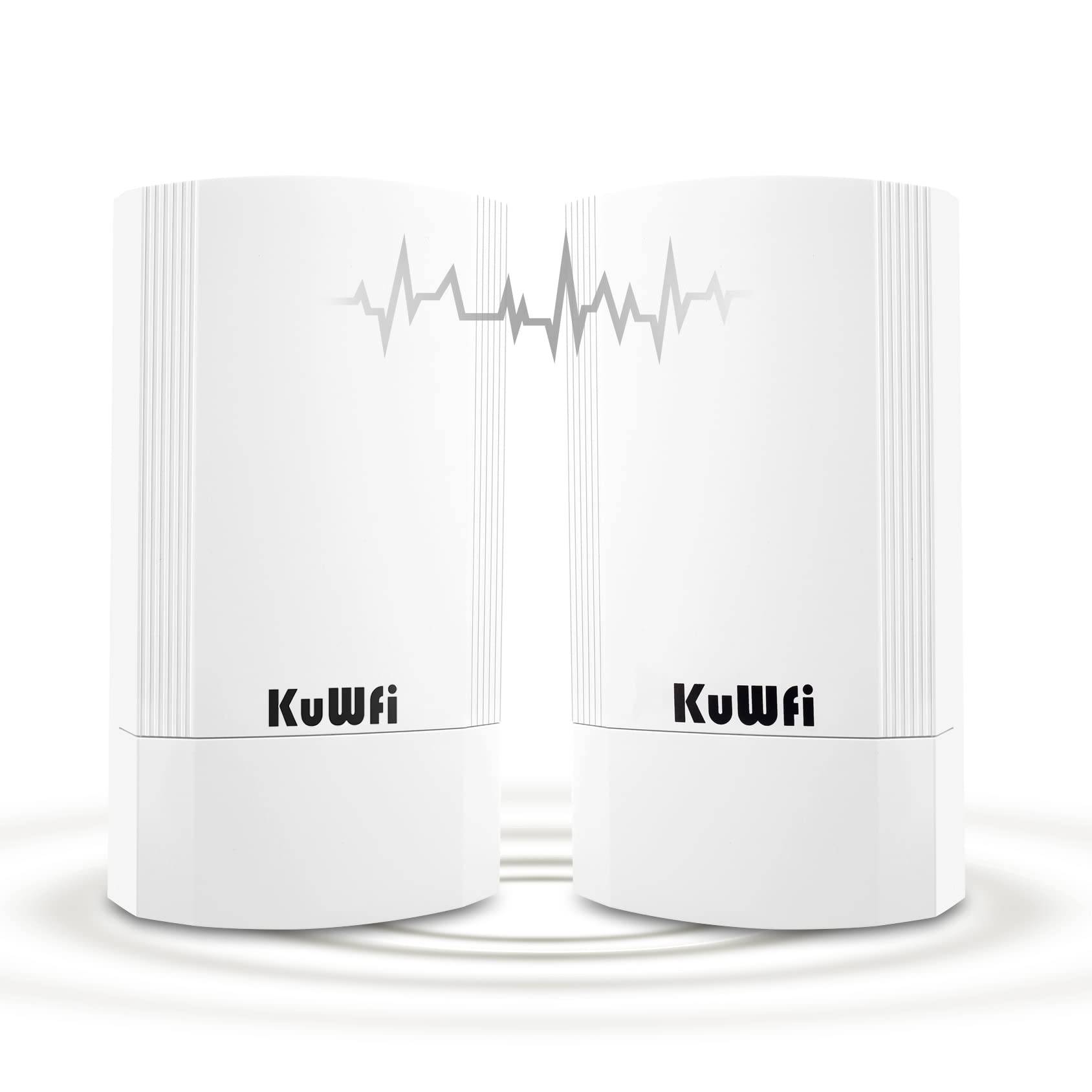 1-3km ODM KuWFi Wireless Bridge Long Range Wifi Repeater Outdoor 900Mbps 5ghz 4g Outdoor Lte Modem Wireless Access Point