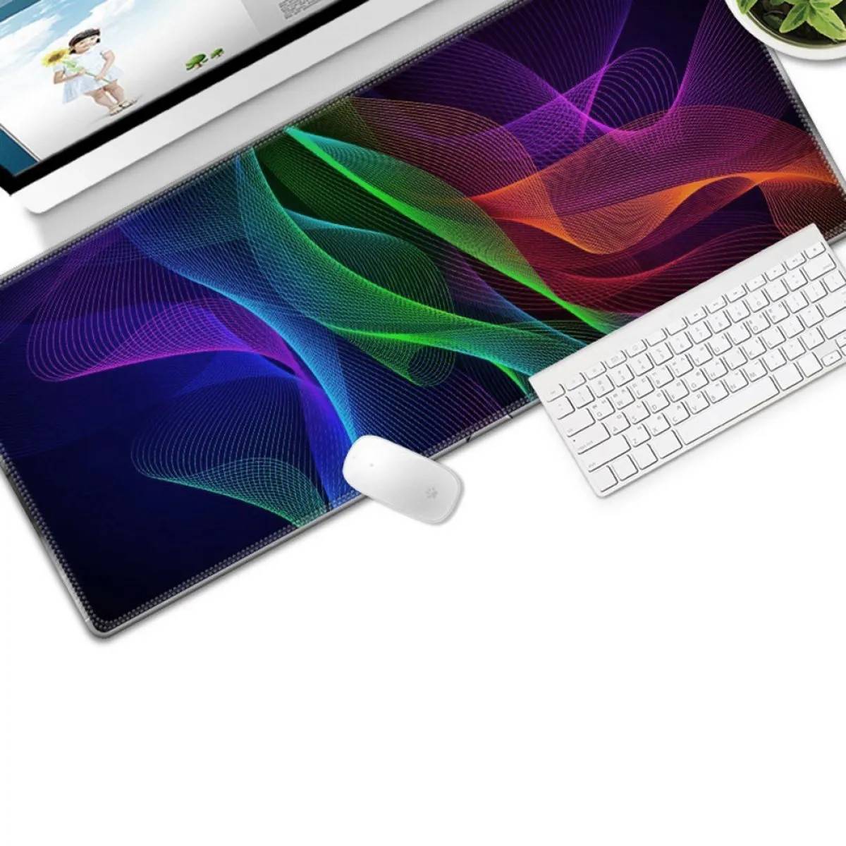 Gaming Musmatta 80x30 cm Abstract Waves