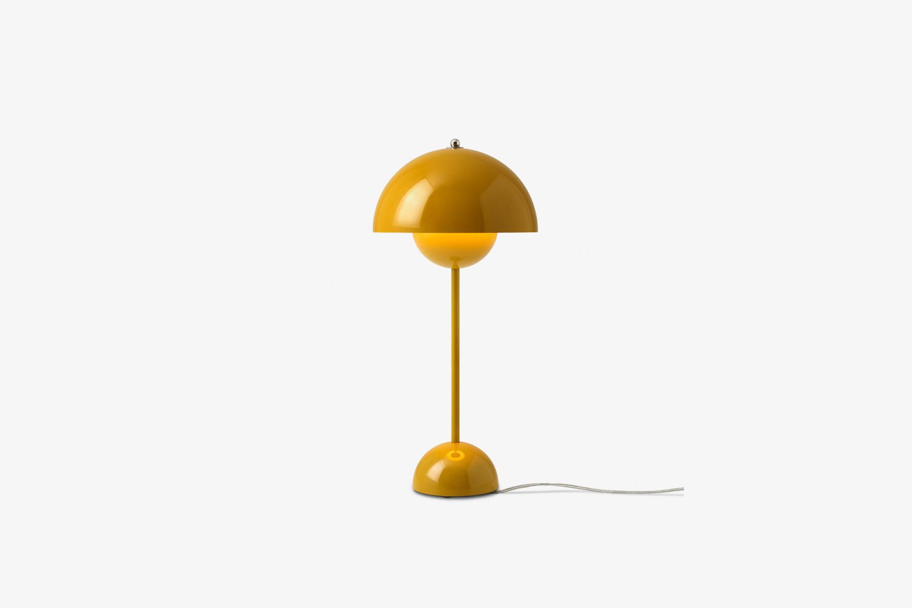 Flowerpot VP3 Mustard.