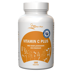 Vitamin C Plus, 180 tabletter