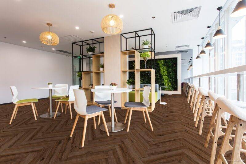 SPC vinyl klikgulv - Sildeben, Portland Oak P1005.