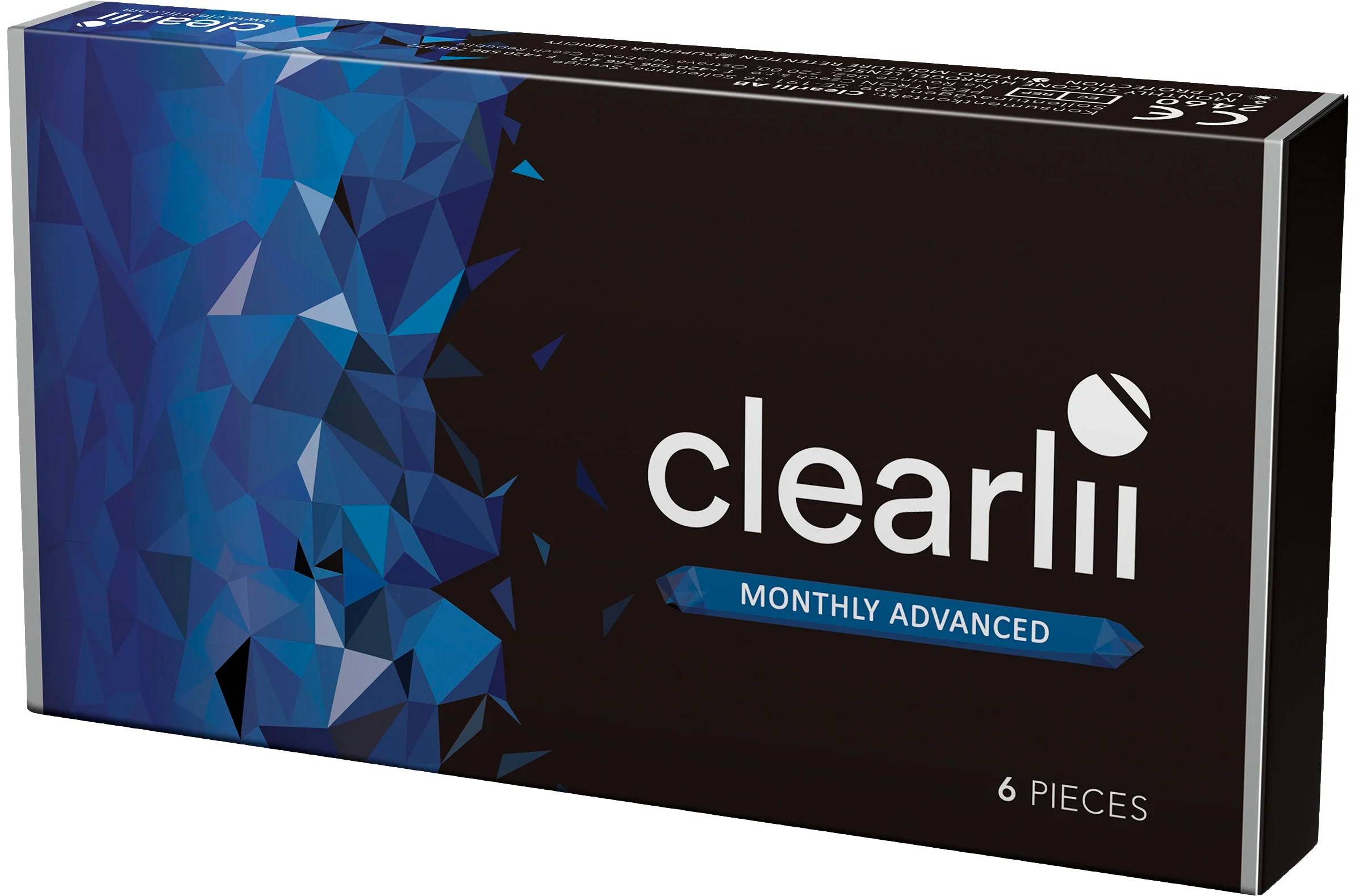 Clearlii Monthly Advanced 6-pack +2.00