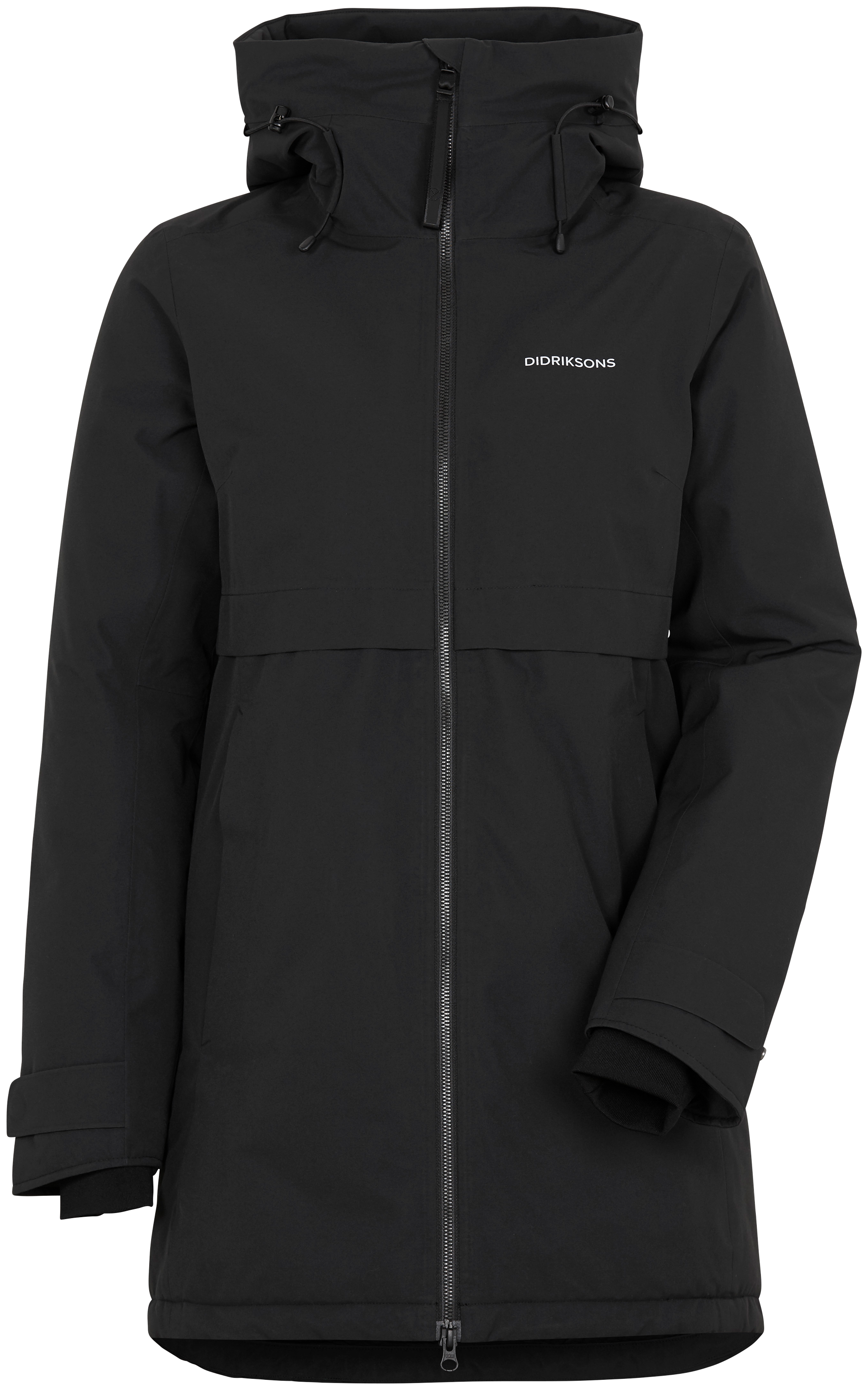 Didriksons Helle 6 Vinterparkas Dam Black