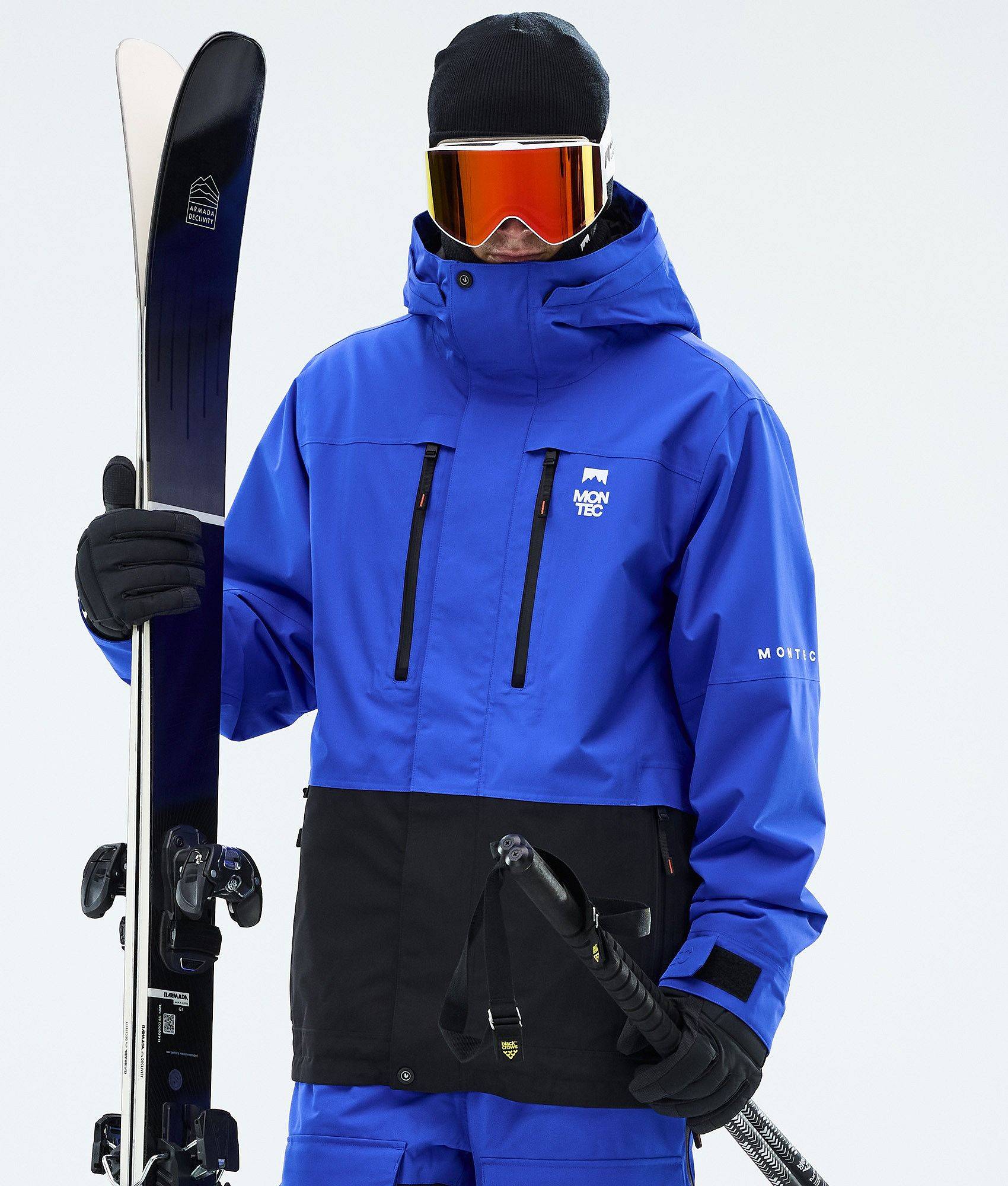 Montec Fawk Skidjacka Man - Cobalt Blue/Black - Blå