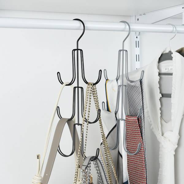 Hem Garderob Organizer Rack Black