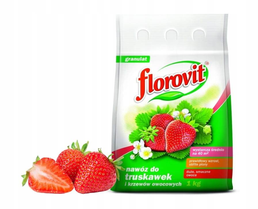 Florovit Fertilizer For Strawberries And Fruit Bushes 1Kg Granules