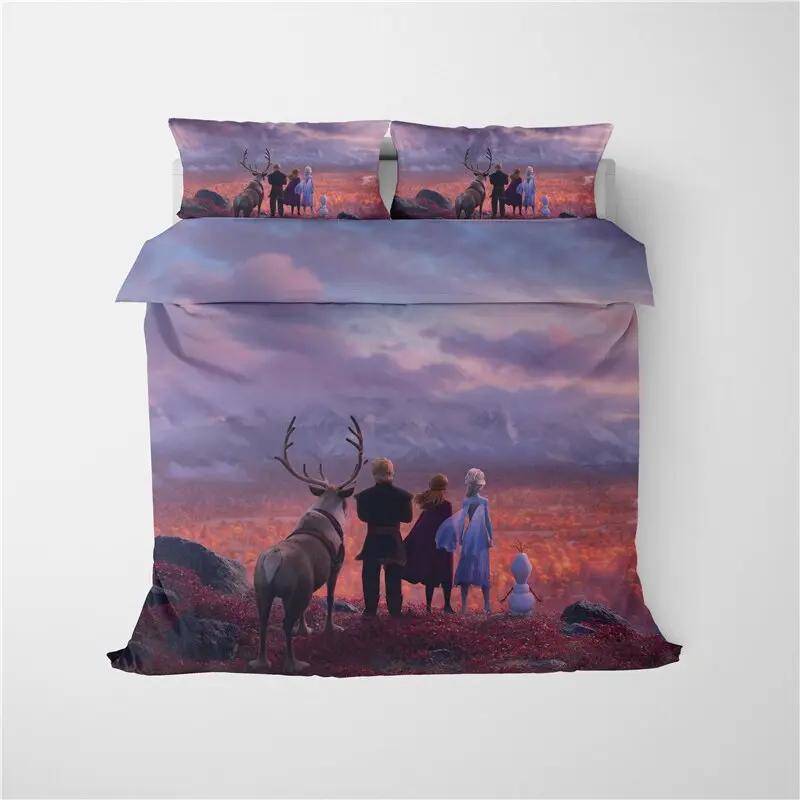 Påslakan Frost med skogsmotiv för barnrum, 70 x 133 cm