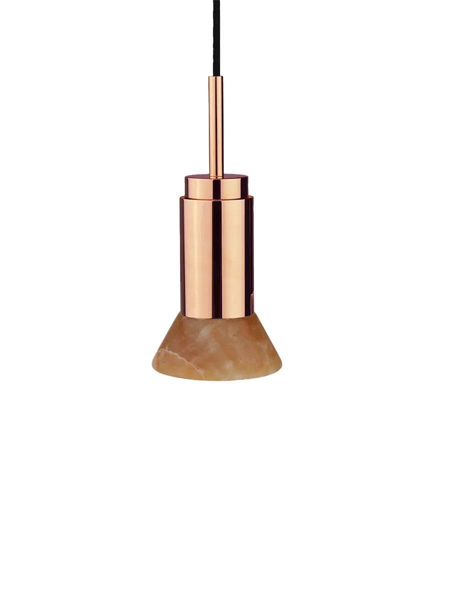 Donya ONYX Trapeze, amber fra Anour Polished Copper - Jacobsen Plus