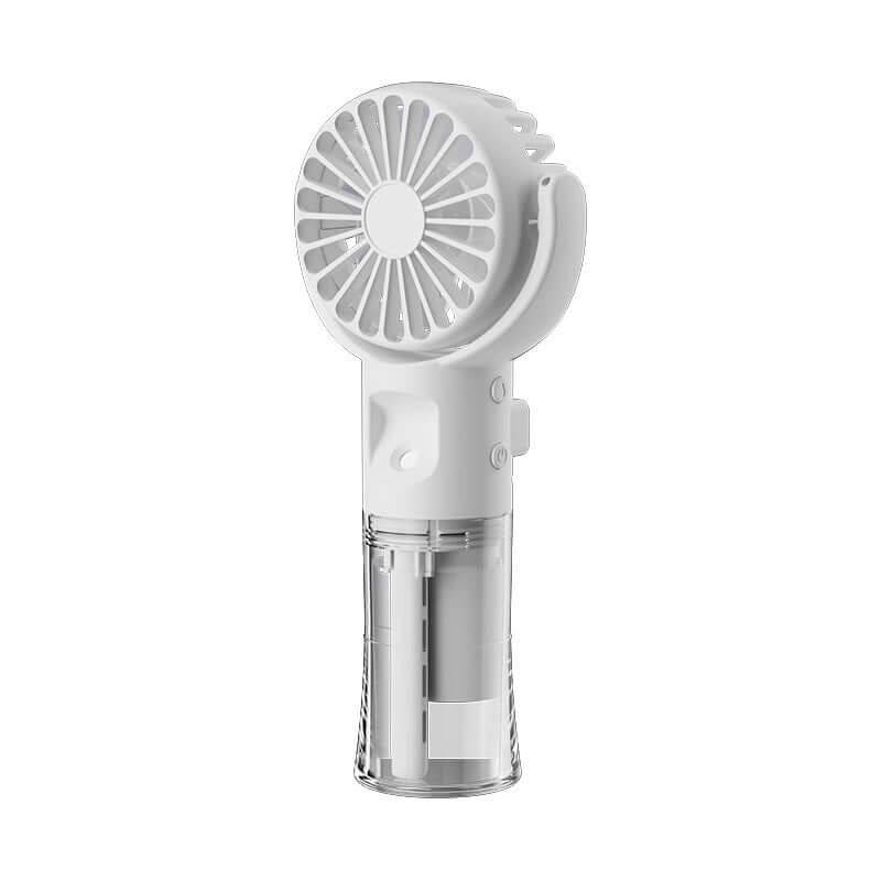 Portable Handheld Spray Fan 4 Speed Water Spray Mist Fan - F4 Spray Fan White / Hand held Spray Fan