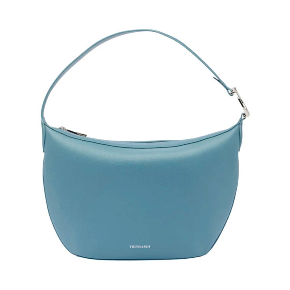 Trussardi Skuldertaske-- Tasker - Dame- Blå- ONE SIZE- Uld- Skuldertaske