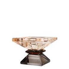 C'EST BON Krystal Lysestage |Brown |One Size 9
