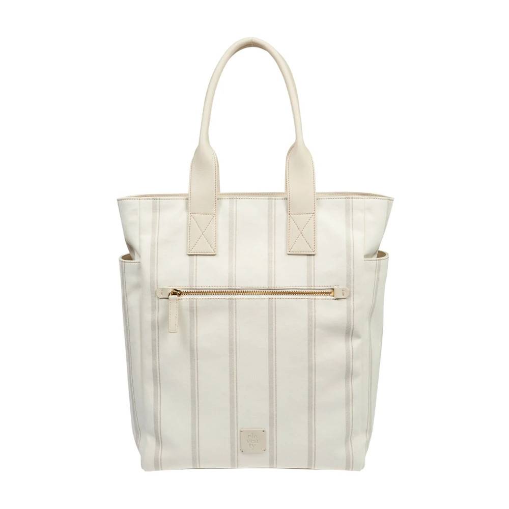 Eleventy Tote Bag - Tasker - Herre - Hvid - ONE SIZE - Bomuld
