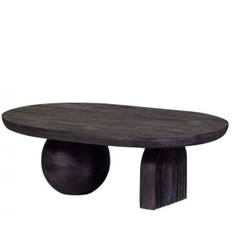 Woood Steppe sofabord - 110x72 - black mango