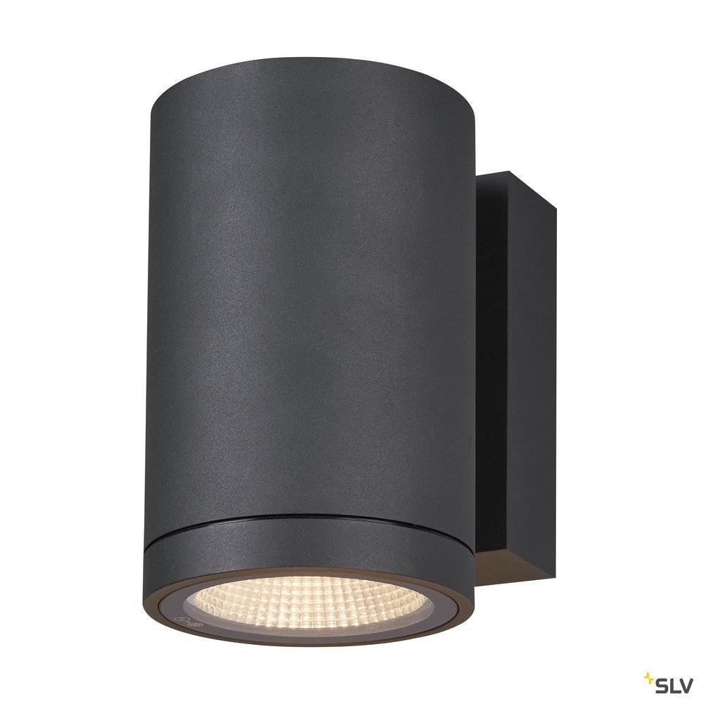SLV Enola Round M Single LED Vägglampa