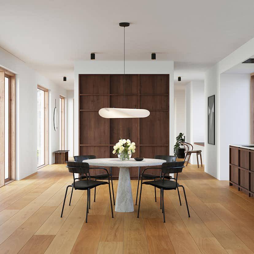 Parkettgolv Moland Windsor Plank Ek Classic Hårdvaxolja